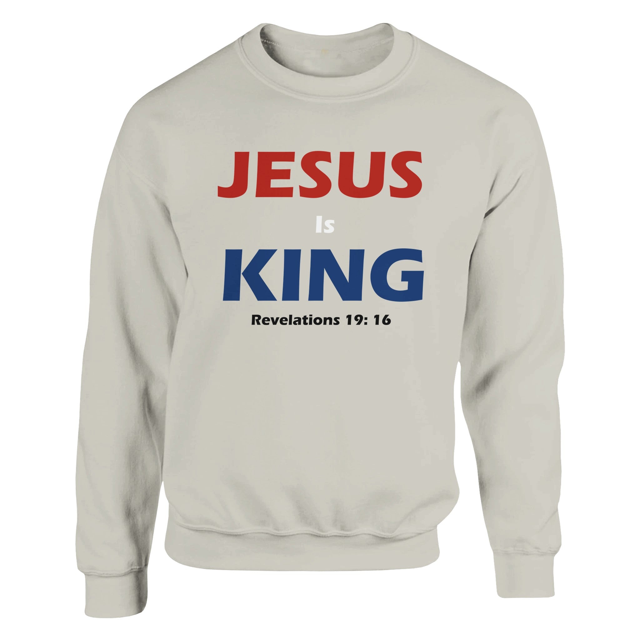 Jesus Is King - Premium Unisex Crewneck Sweatshirt - BB's Tees and More