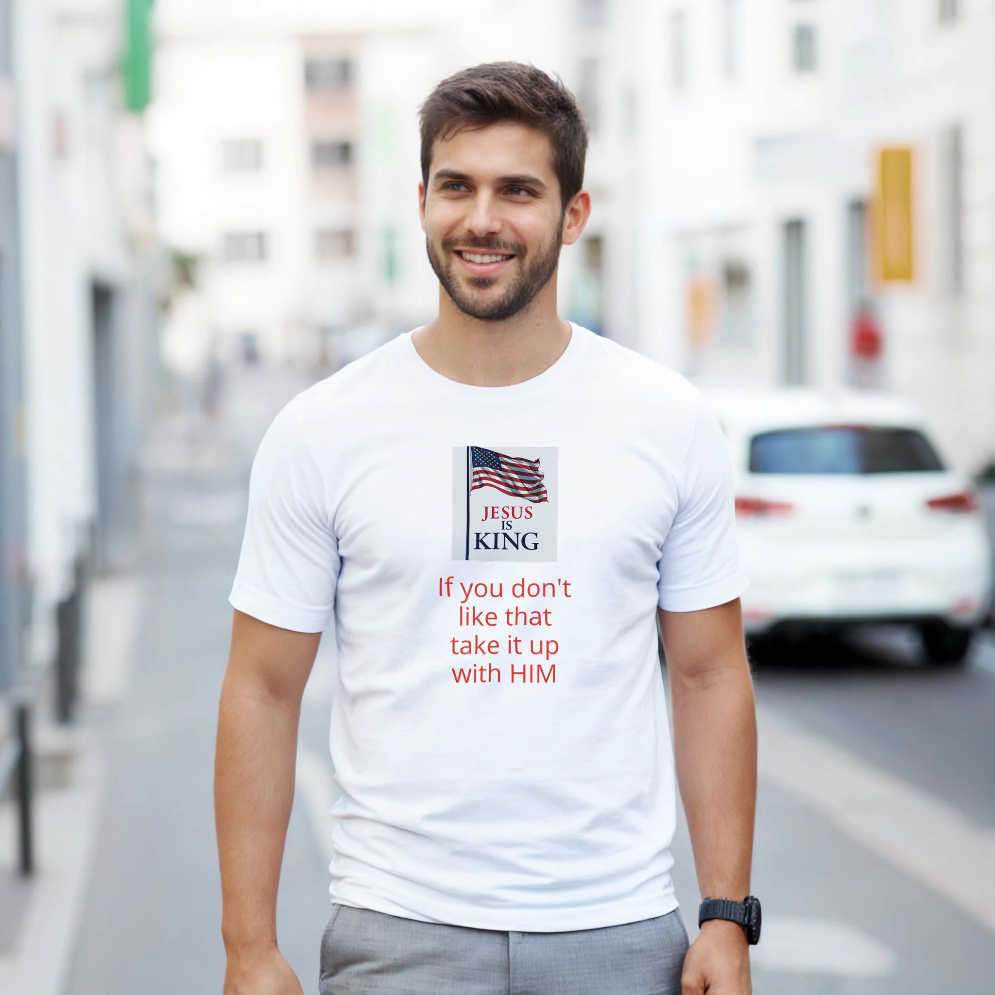 Flag Jesus is King - BB's Tees and More