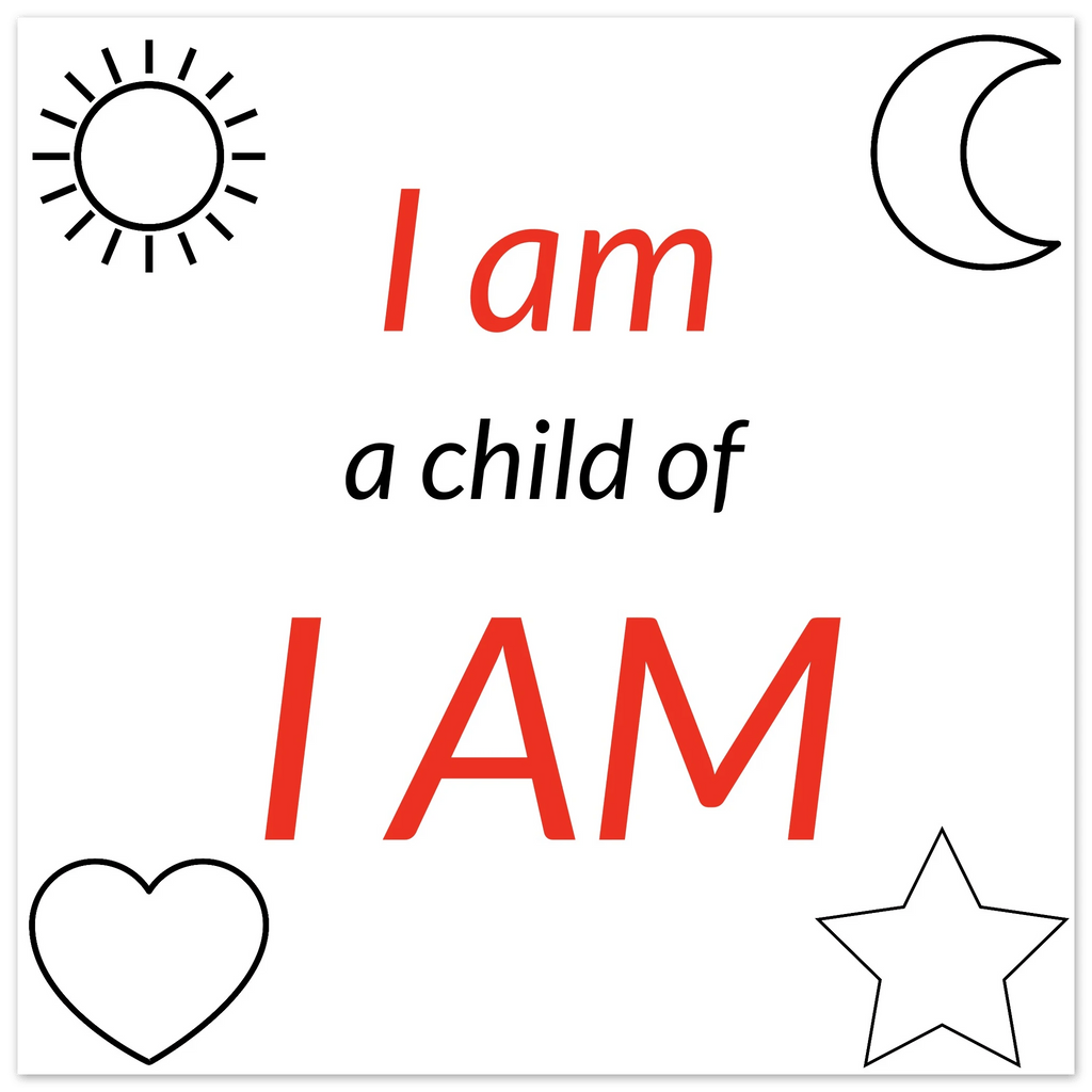 I AM Aluminum Print - BB's Tees and More