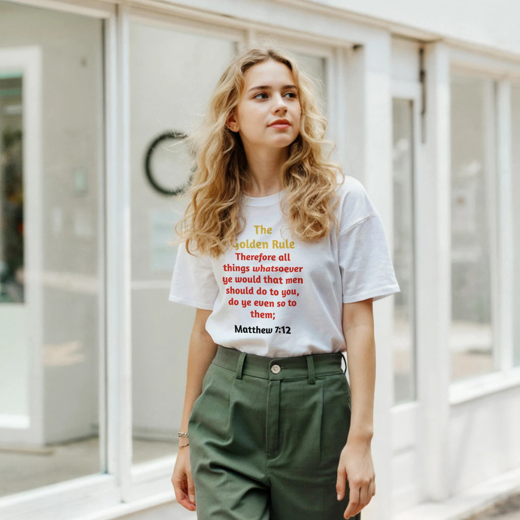 Golden Rule Classic Unisex Crewneck T-shirt | Gildan® 64000 - BB's Tees and More