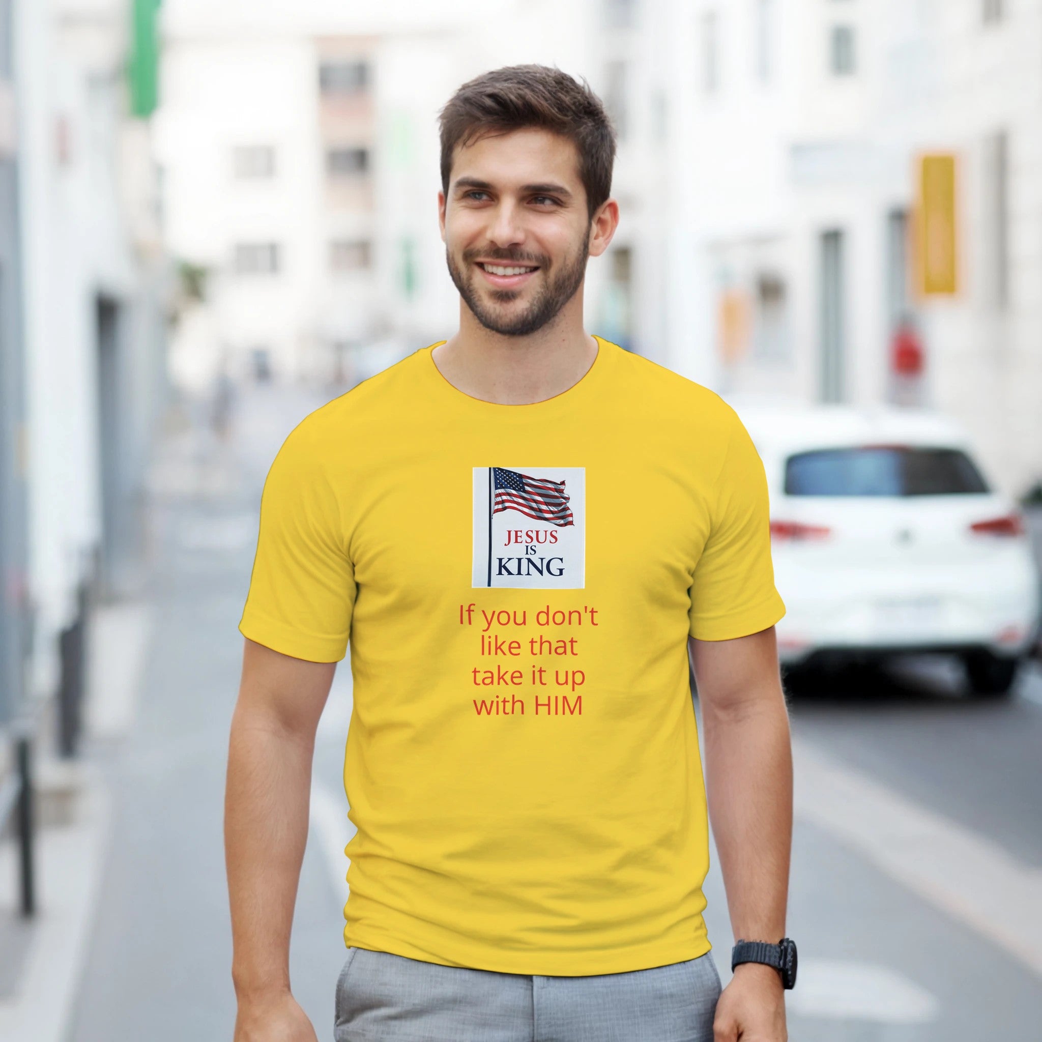 Flag Jesus is King - BB's Tees and More