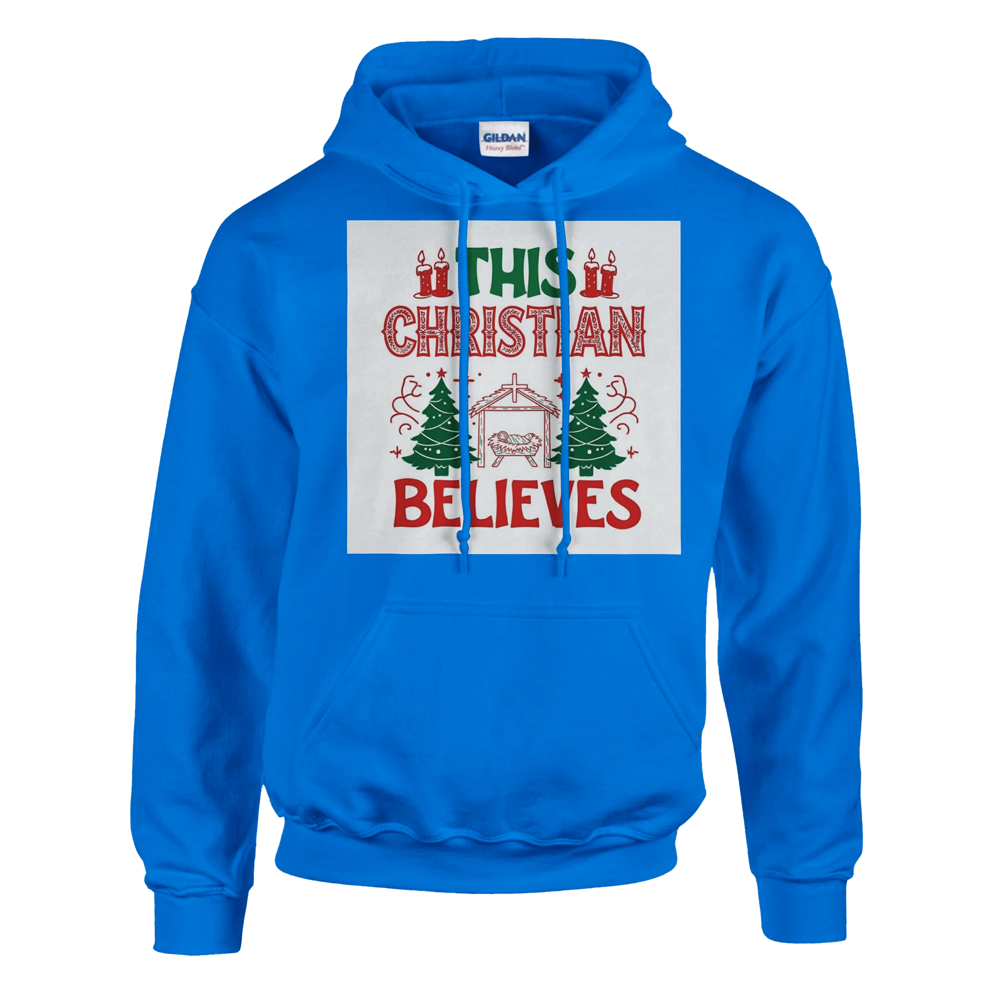 Christian Believes Classic Unisex Pullover Hoodie | Gildan® 18500 - BB's Tees and More