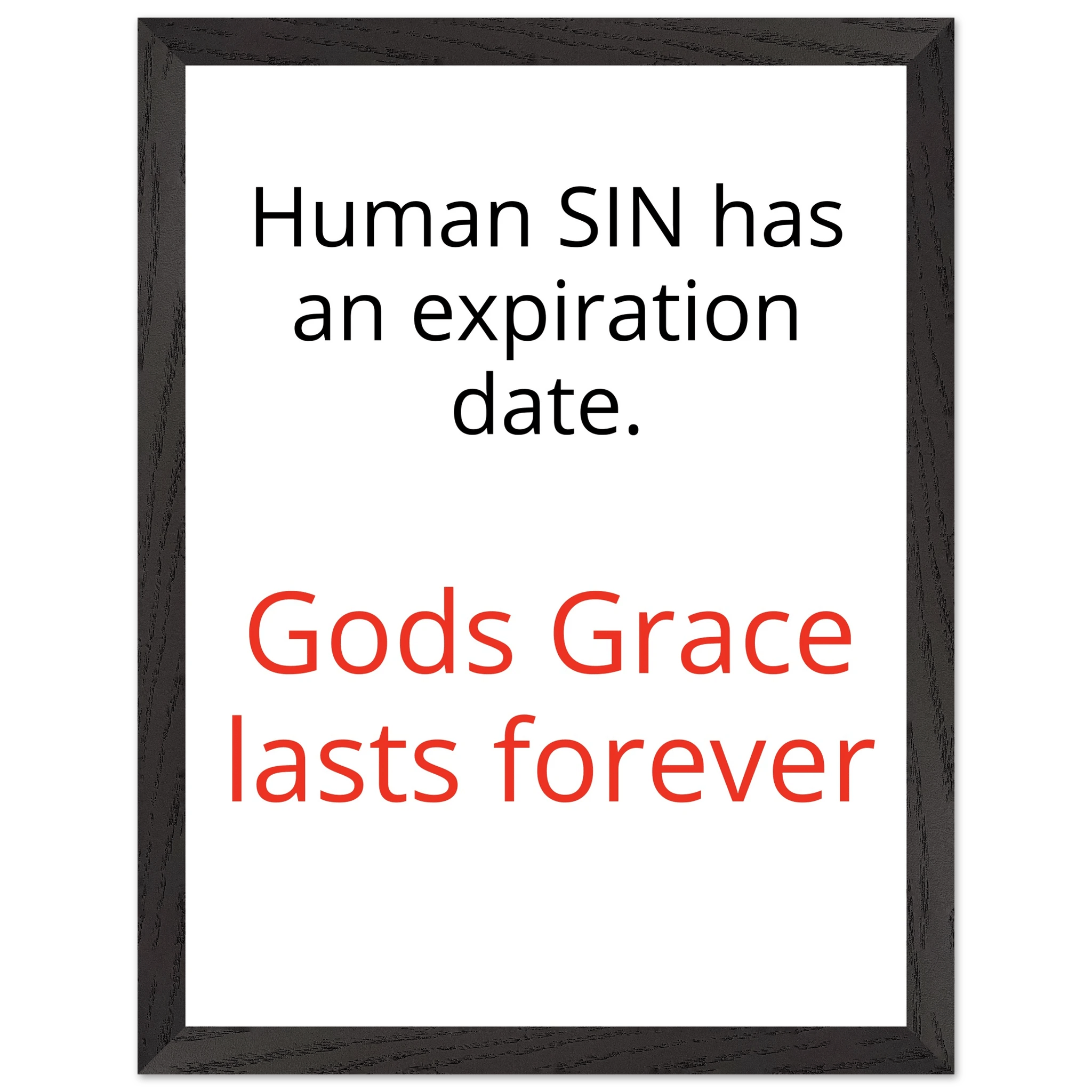 Gods Grace Fine Art Poster - BB's Tees and More