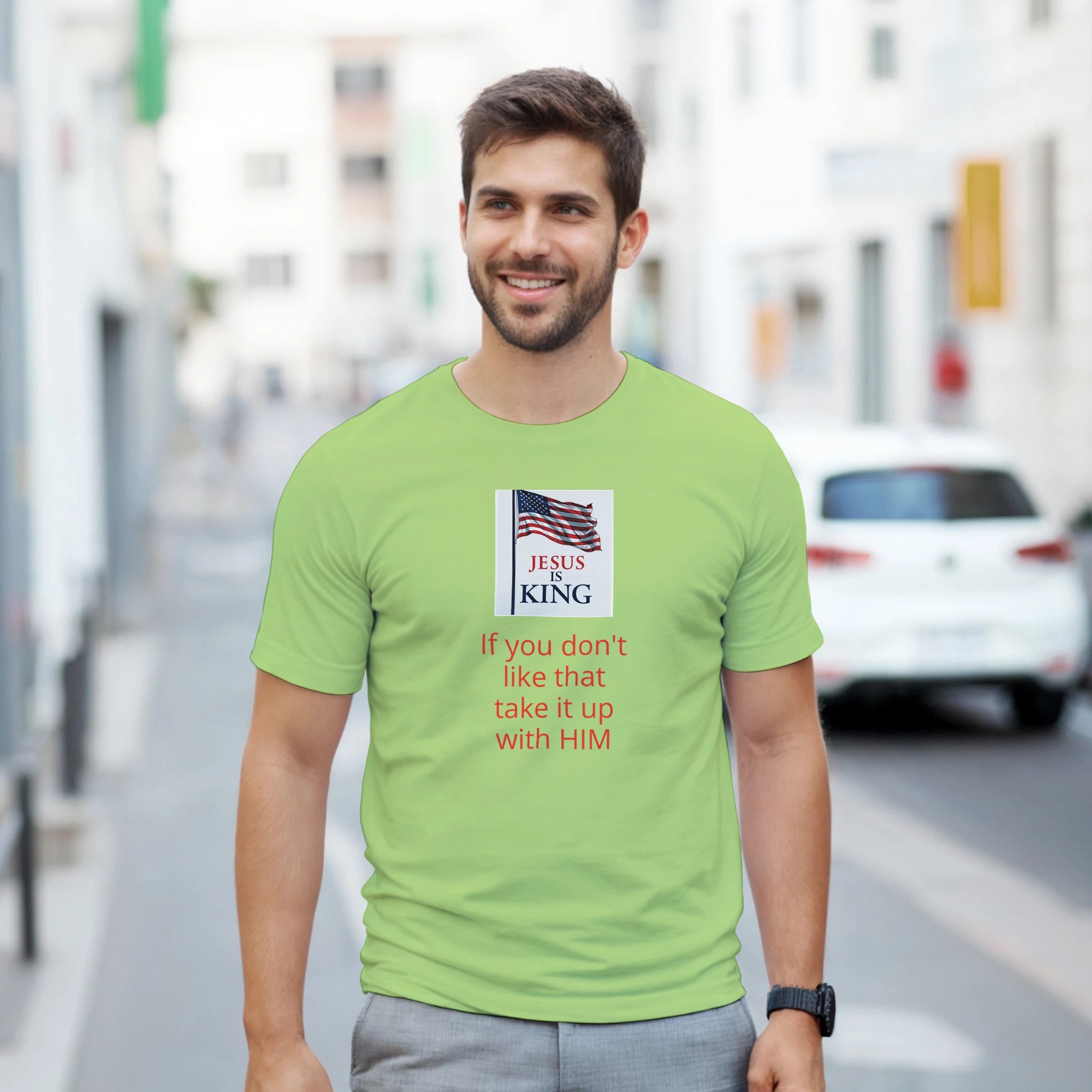 Flag Jesus is King - BB's Tees and More
