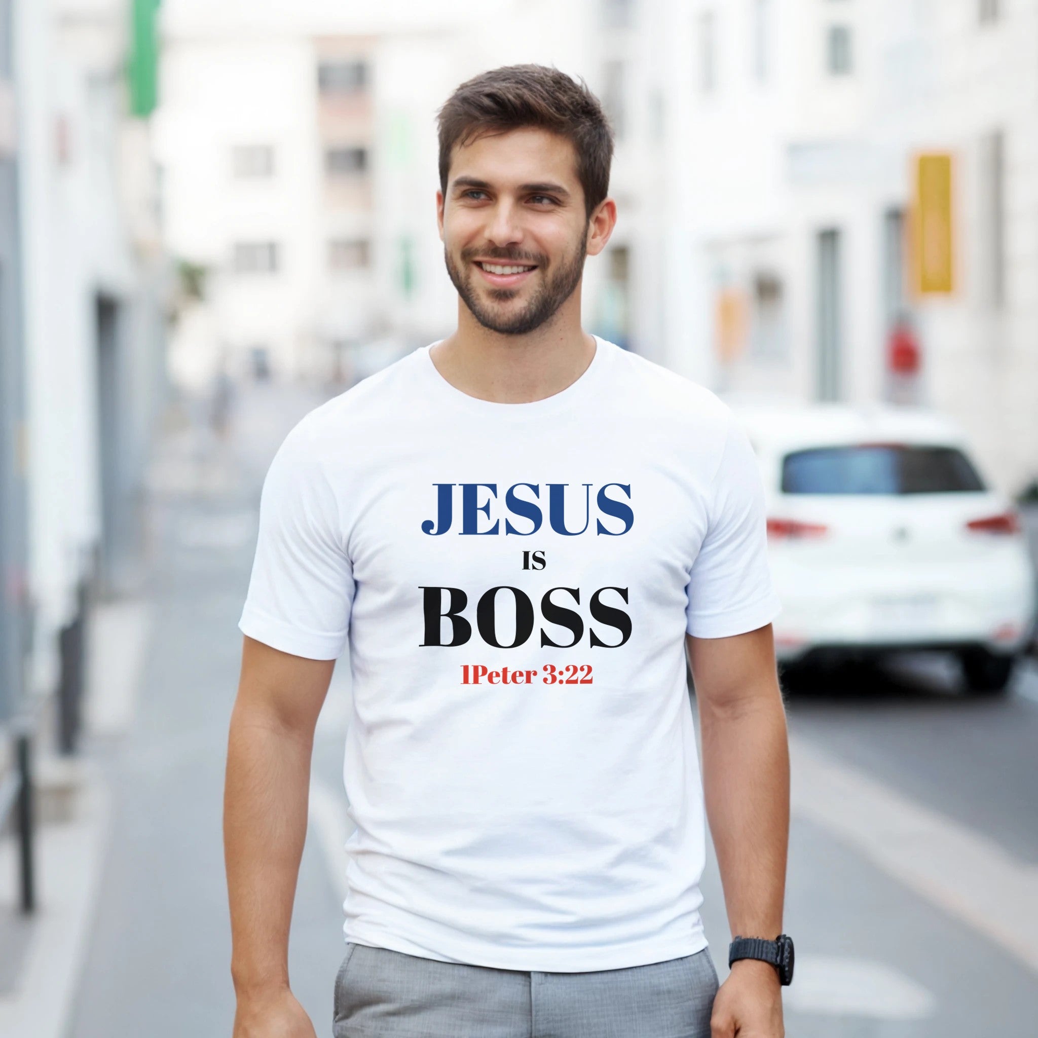 JESUS is BOSS Tee - BB's Tees and More