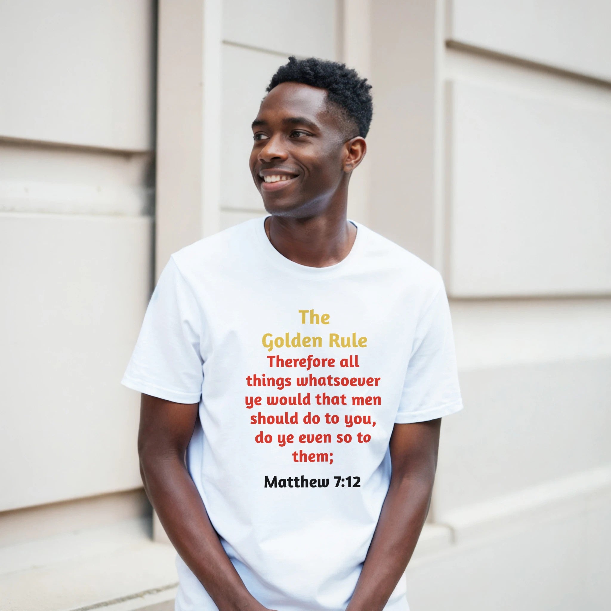 Golden Rule Classic Unisex Crewneck T-shirt | Gildan® 64000 - BB's Tees and More