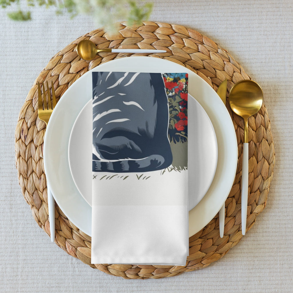 Glorious Cats Cloth napkin set - BB's Tees and More