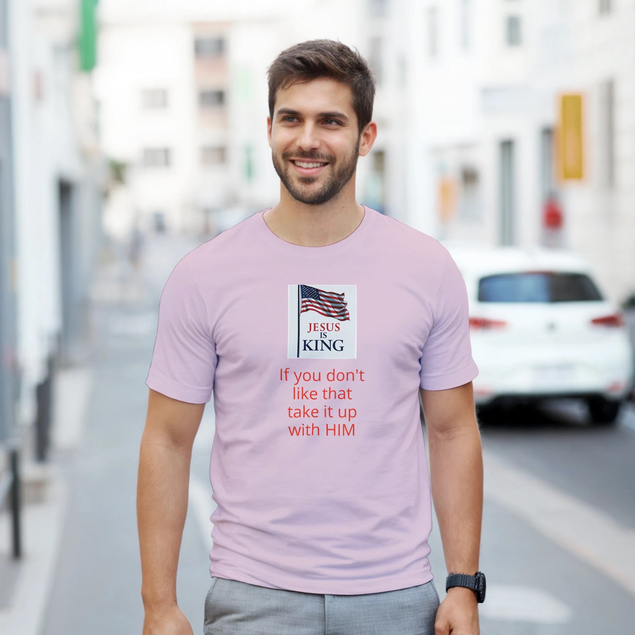 Flag Jesus is King - BB's Tees and More