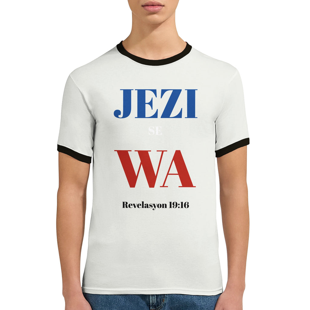 Jezi se Wa - Unisex Ringer T-shirt - BB's Tees and More