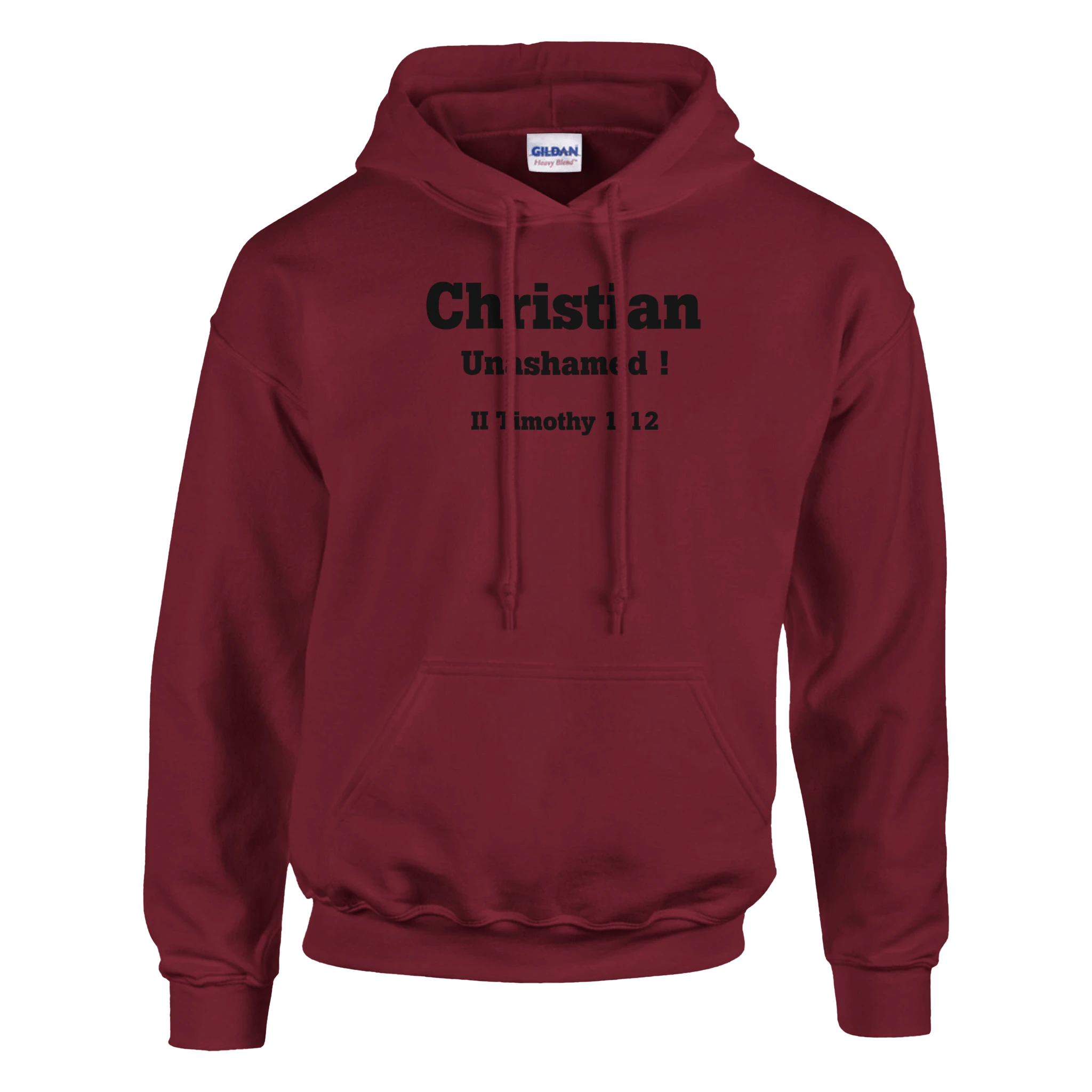 Christian Unashamed Hoodie - BB's Tees and More