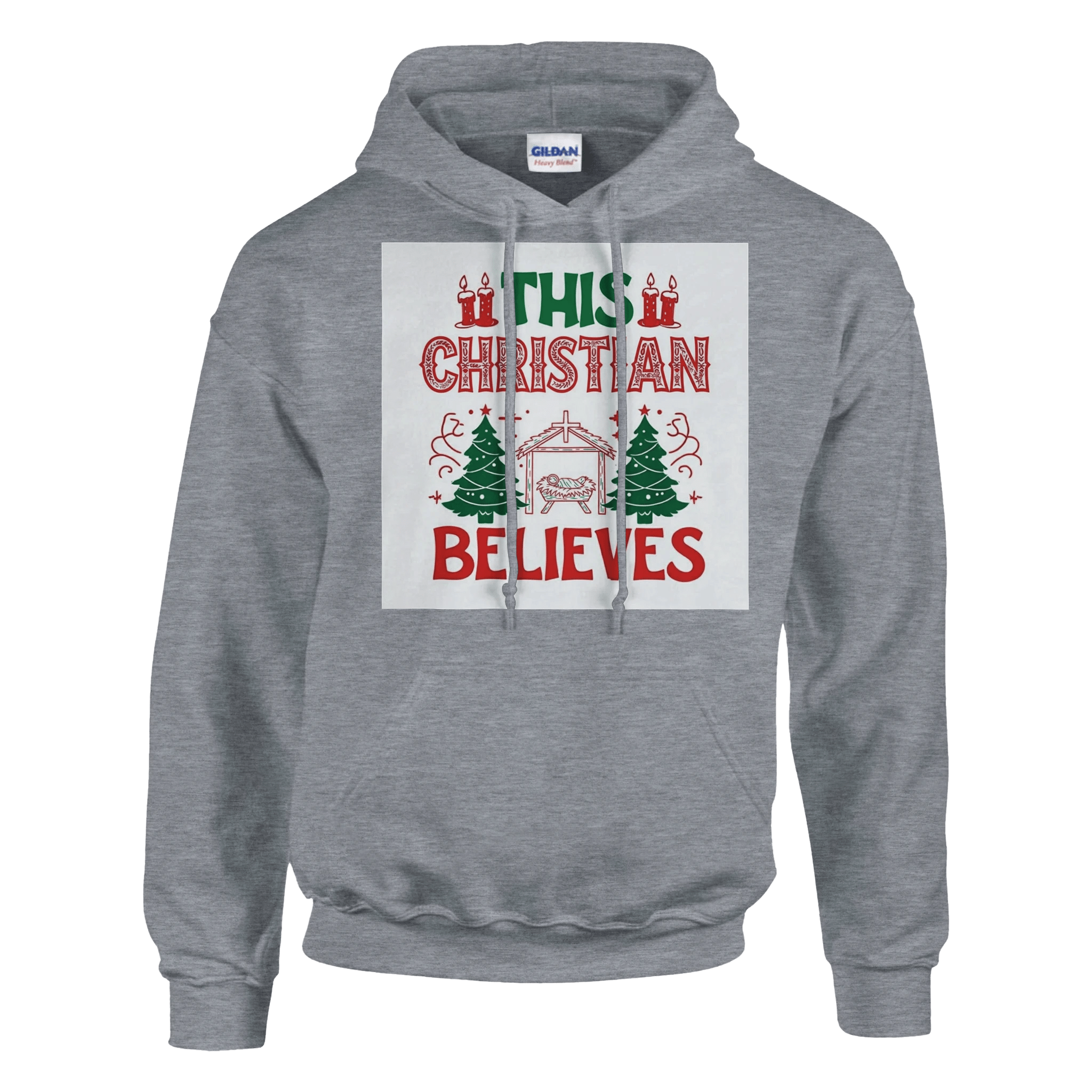 Christian Believes Classic Unisex Pullover Hoodie | Gildan® 18500 - BB's Tees and More