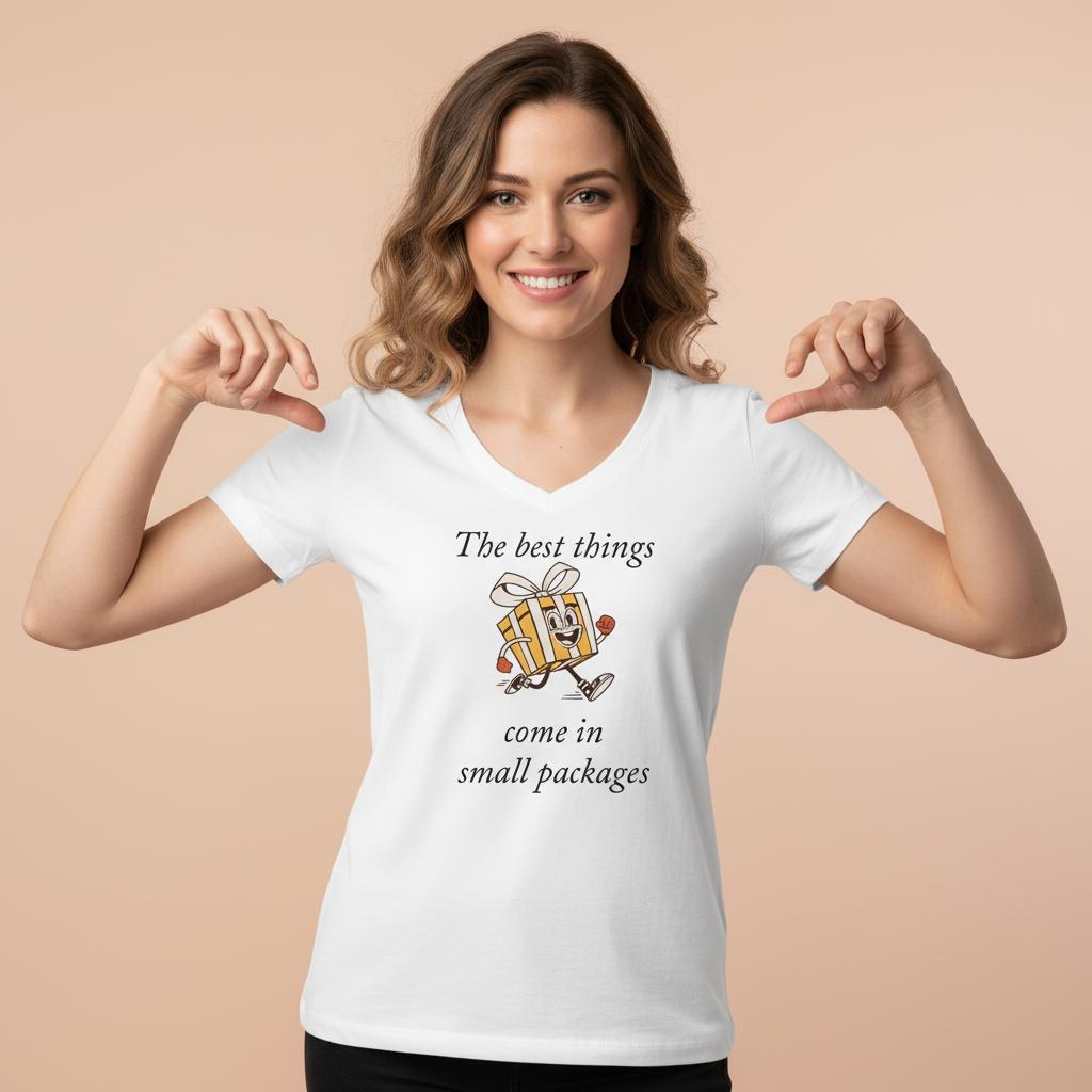 Best things Premium Unisex V - Neck T-shirt - BB's Tees and More