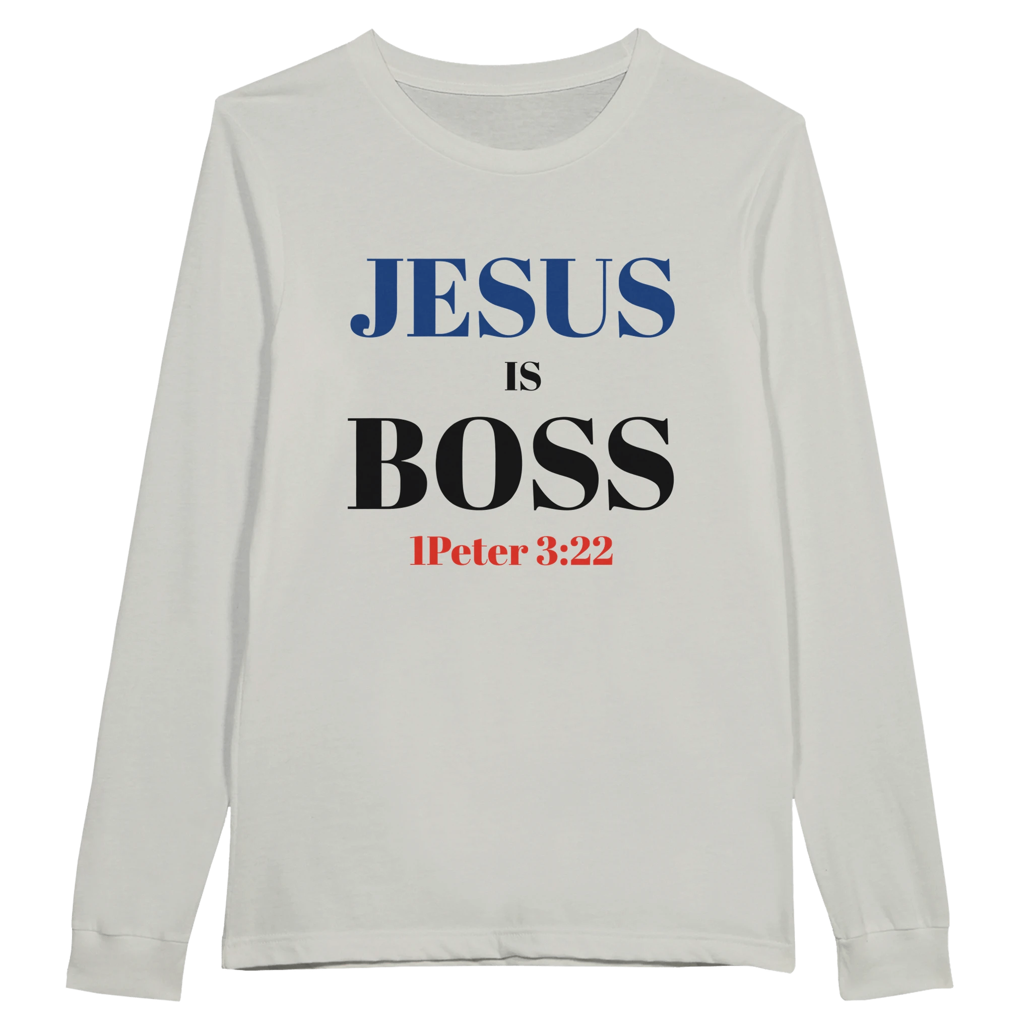 Jesus is Boss Premium Unisex Longsleeve T-shirt - BB's Tees and More