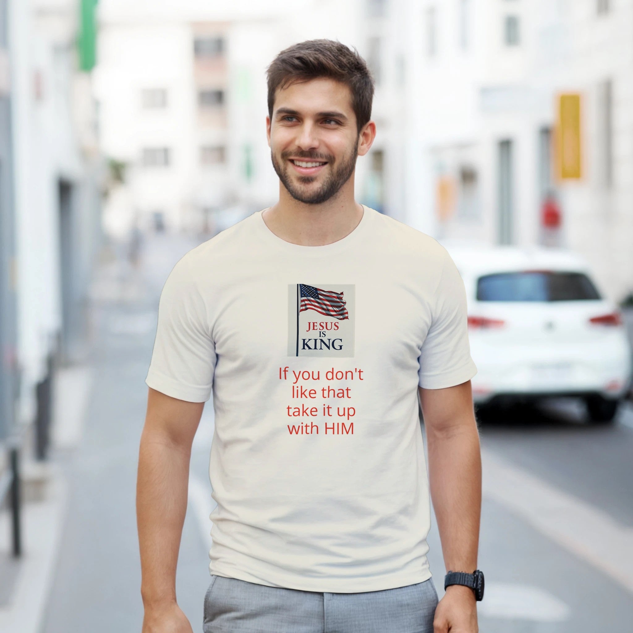 Flag Jesus is King - BB's Tees and More