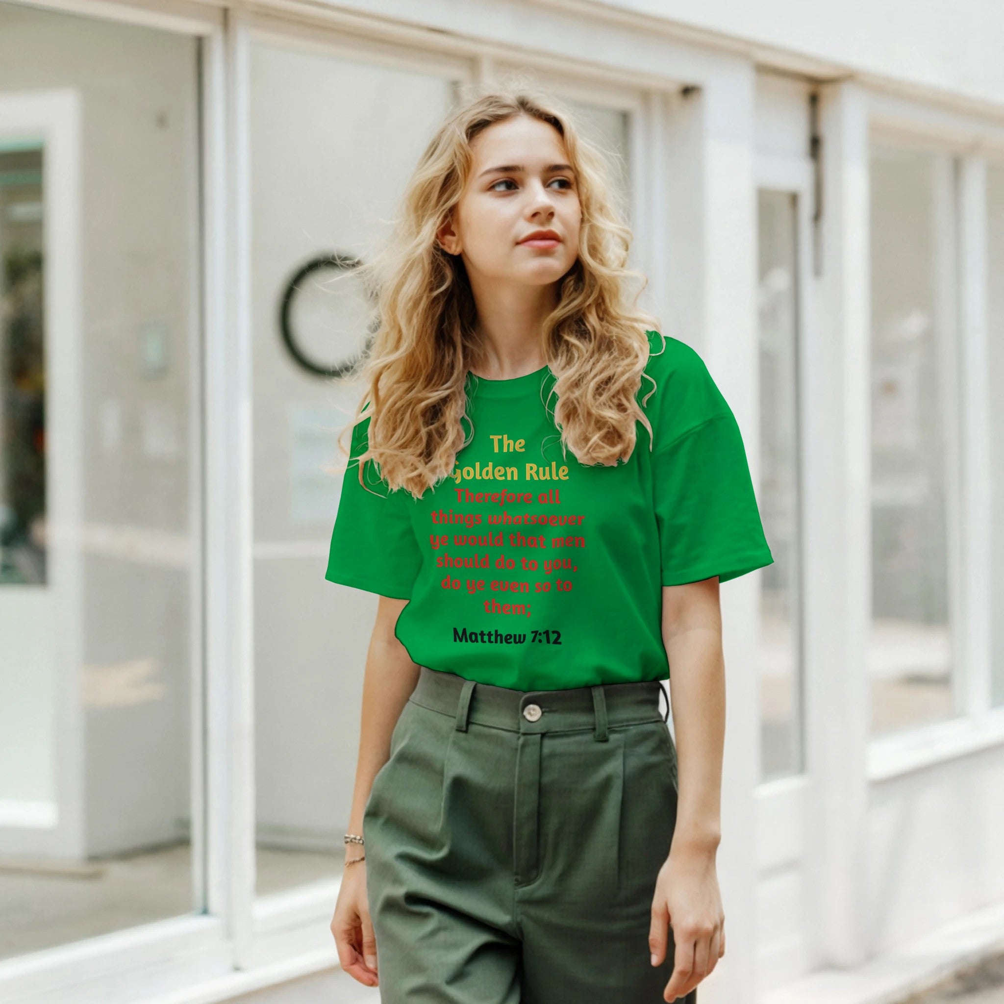 Golden Rule Classic Unisex Crewneck T-shirt | Gildan® 64000 - BB's Tees and More