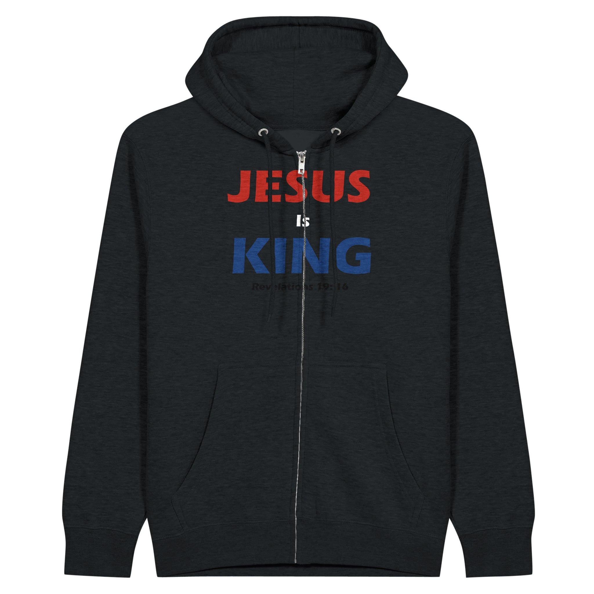 Jesus Is King - Premium Unisex Zip Hoodies - BB's Tees and More