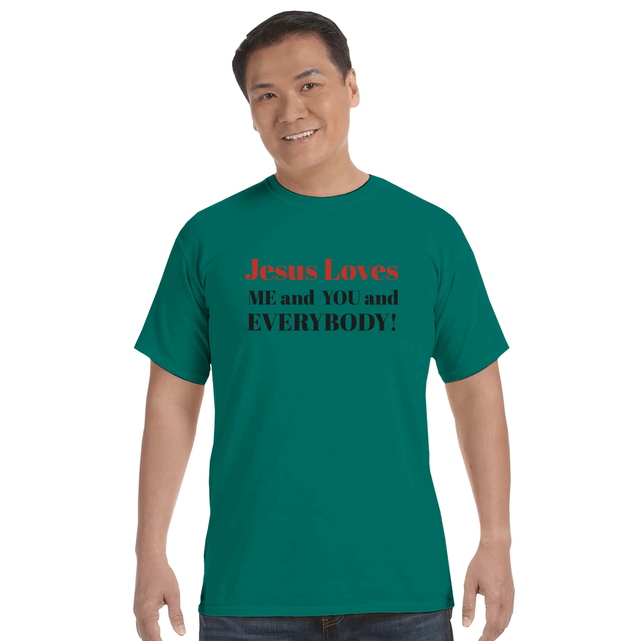 Jesus Loves Everybody Tee - BB's Tees and More