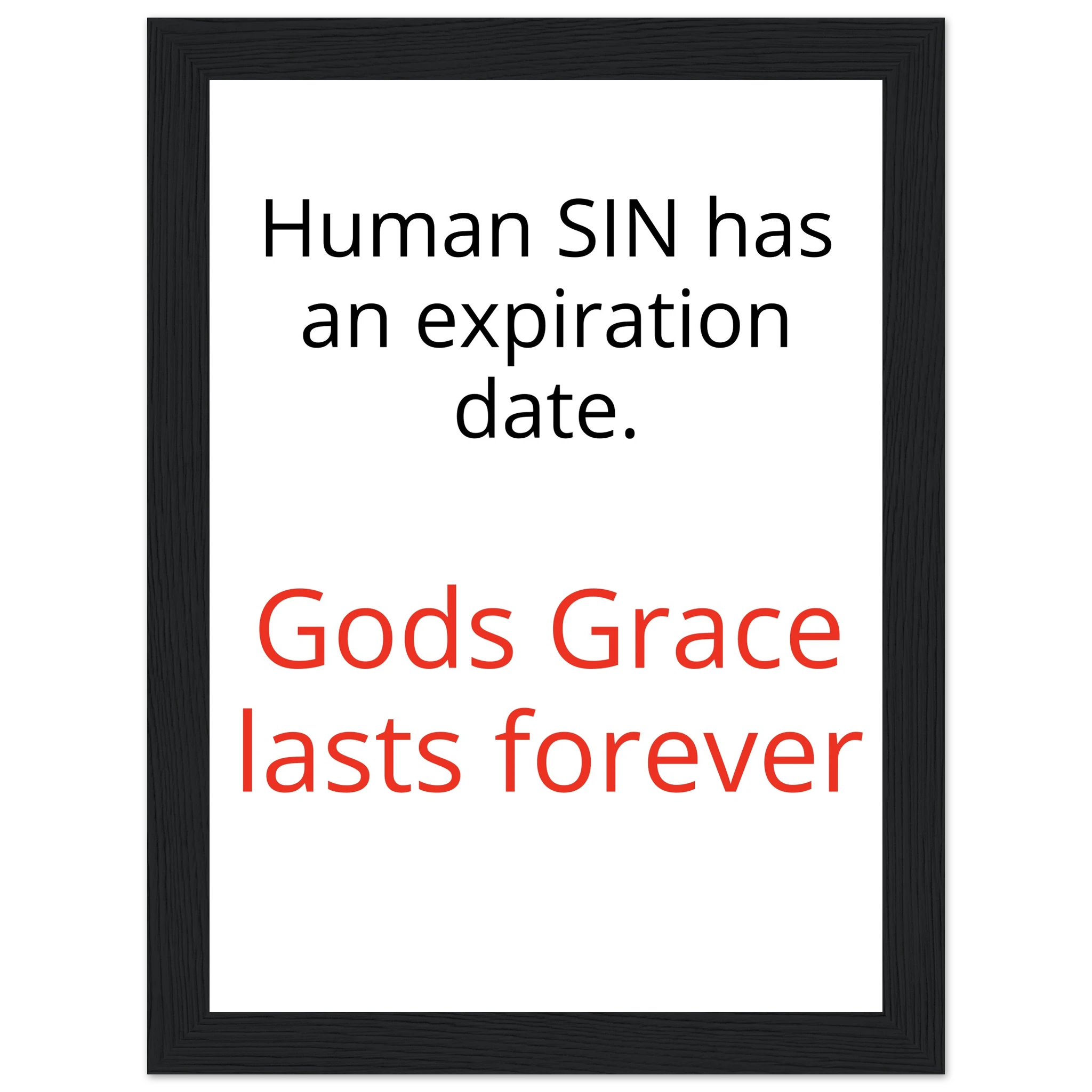 Gods Grace Fine Art Poster - BB's Tees and More