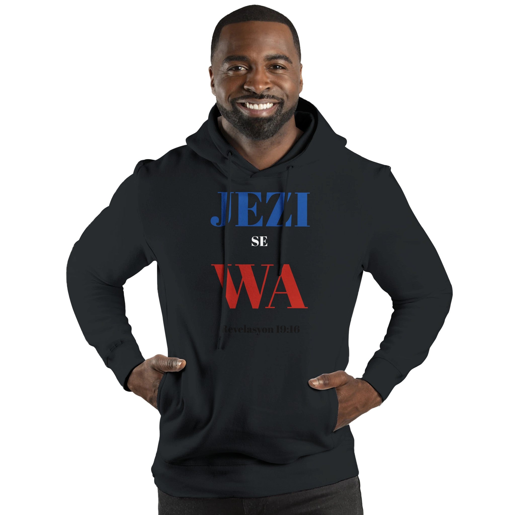Jezi se Wa - Ultimate Fleece Unisex Pullover Hoodie | Threadfast 320H - BB's Tees and More