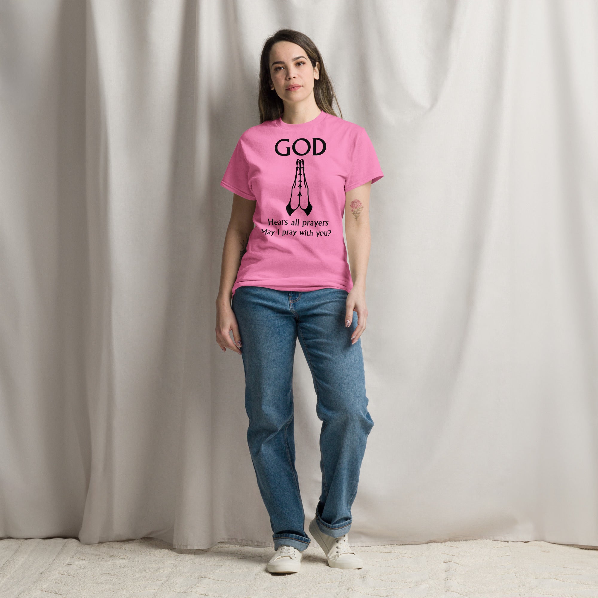 God Hears Prayers Unisex classic tee - BB's Tees and More