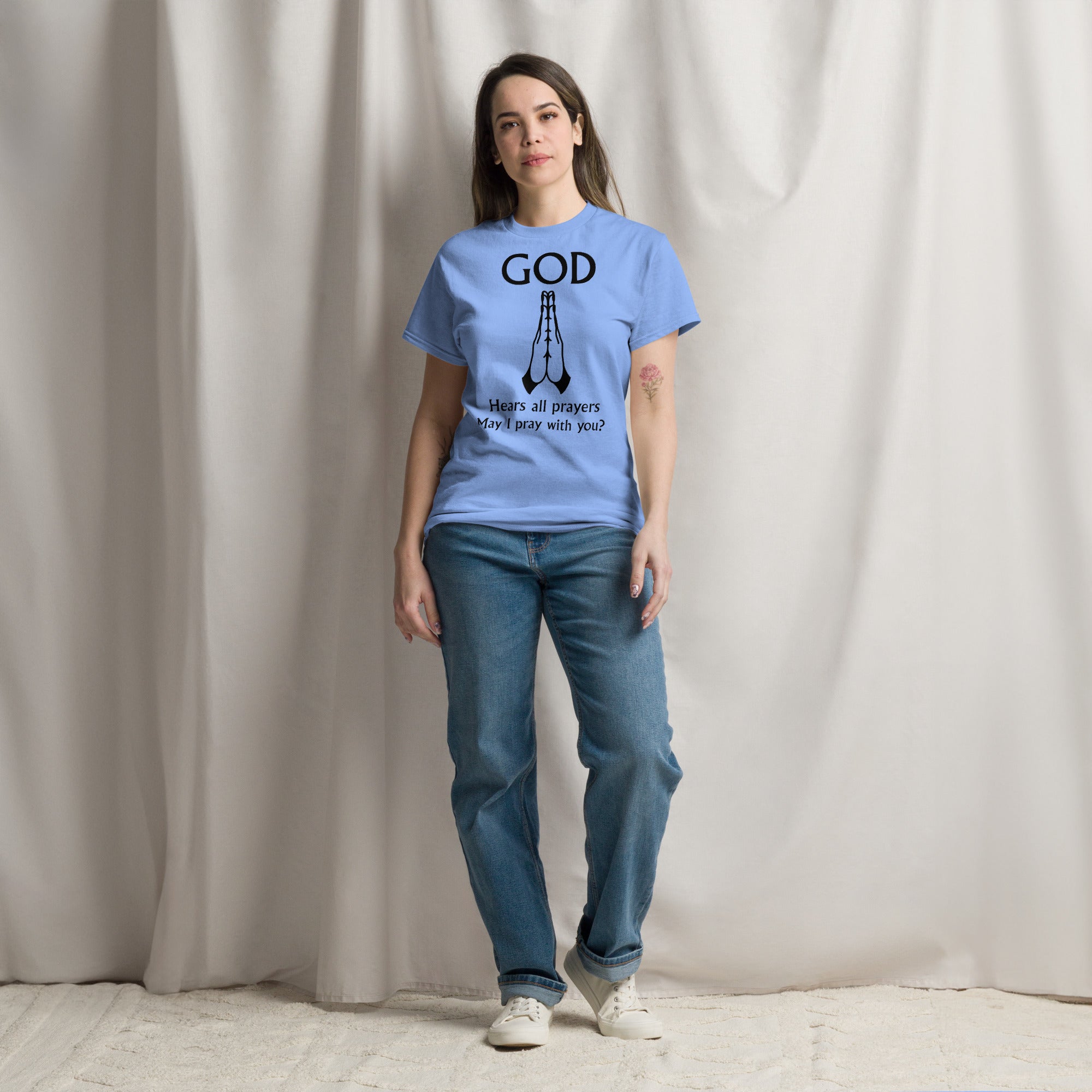 God Hears Prayers Unisex classic tee - BB's Tees and More