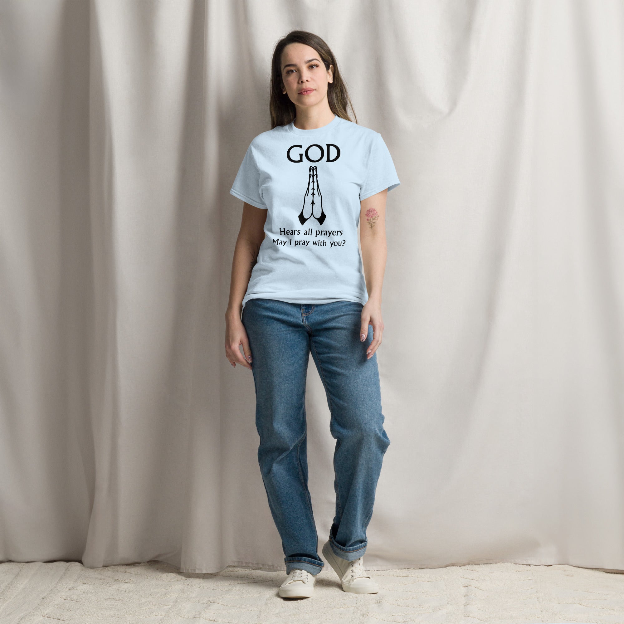 God Hears Prayers Unisex classic tee - BB's Tees and More