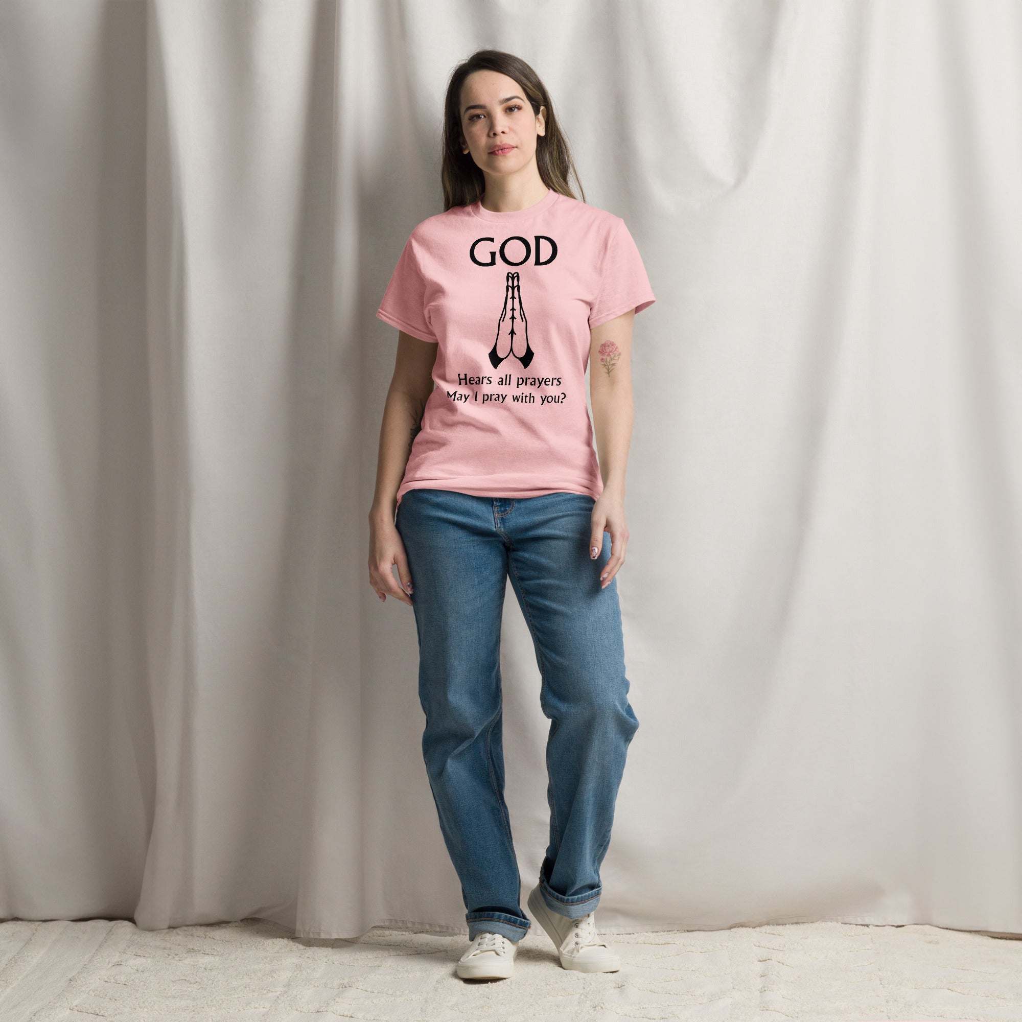 God Hears Prayers Unisex classic tee - BB's Tees and More
