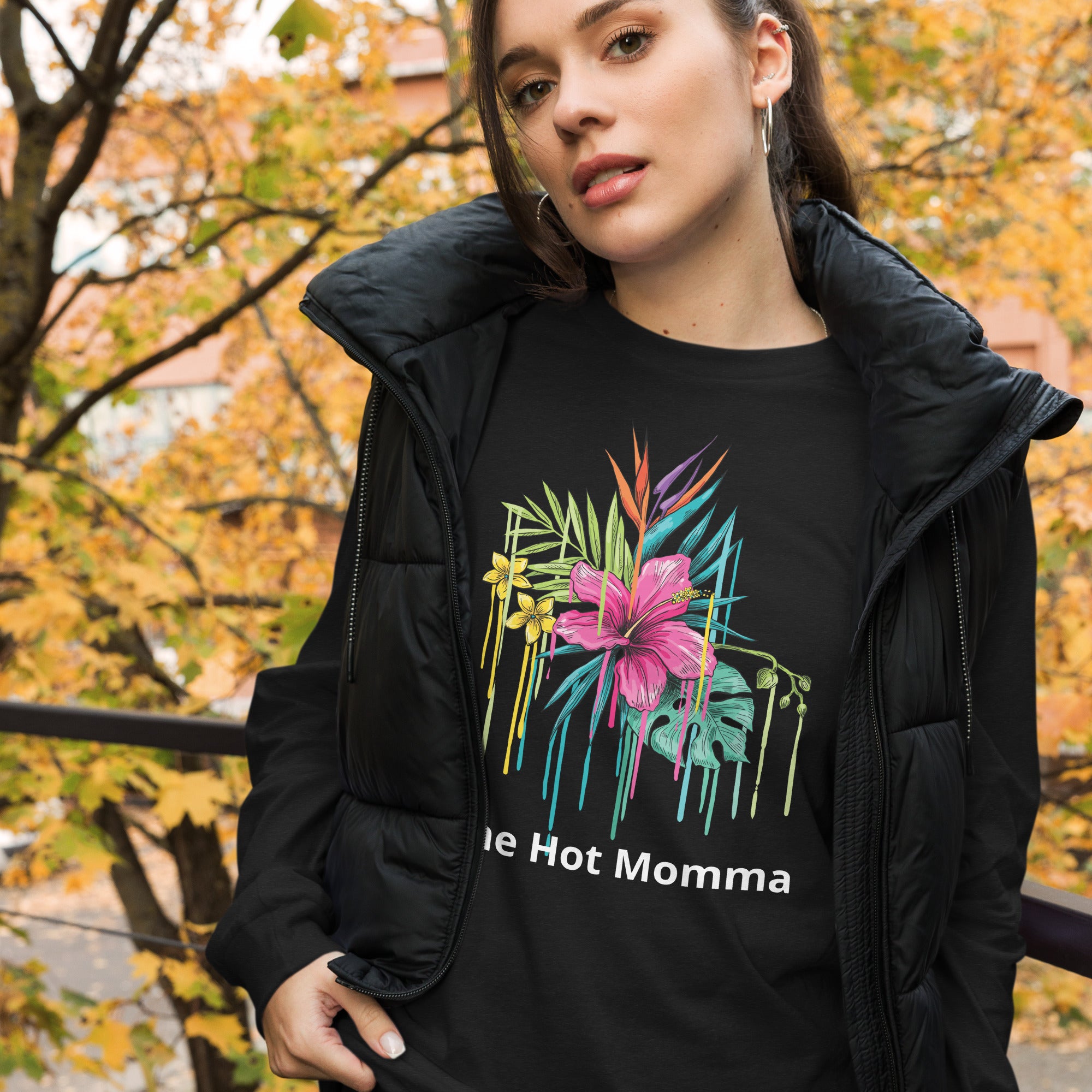Hot Momma Unisex Long Sleeve Tee - BB's Tees and More