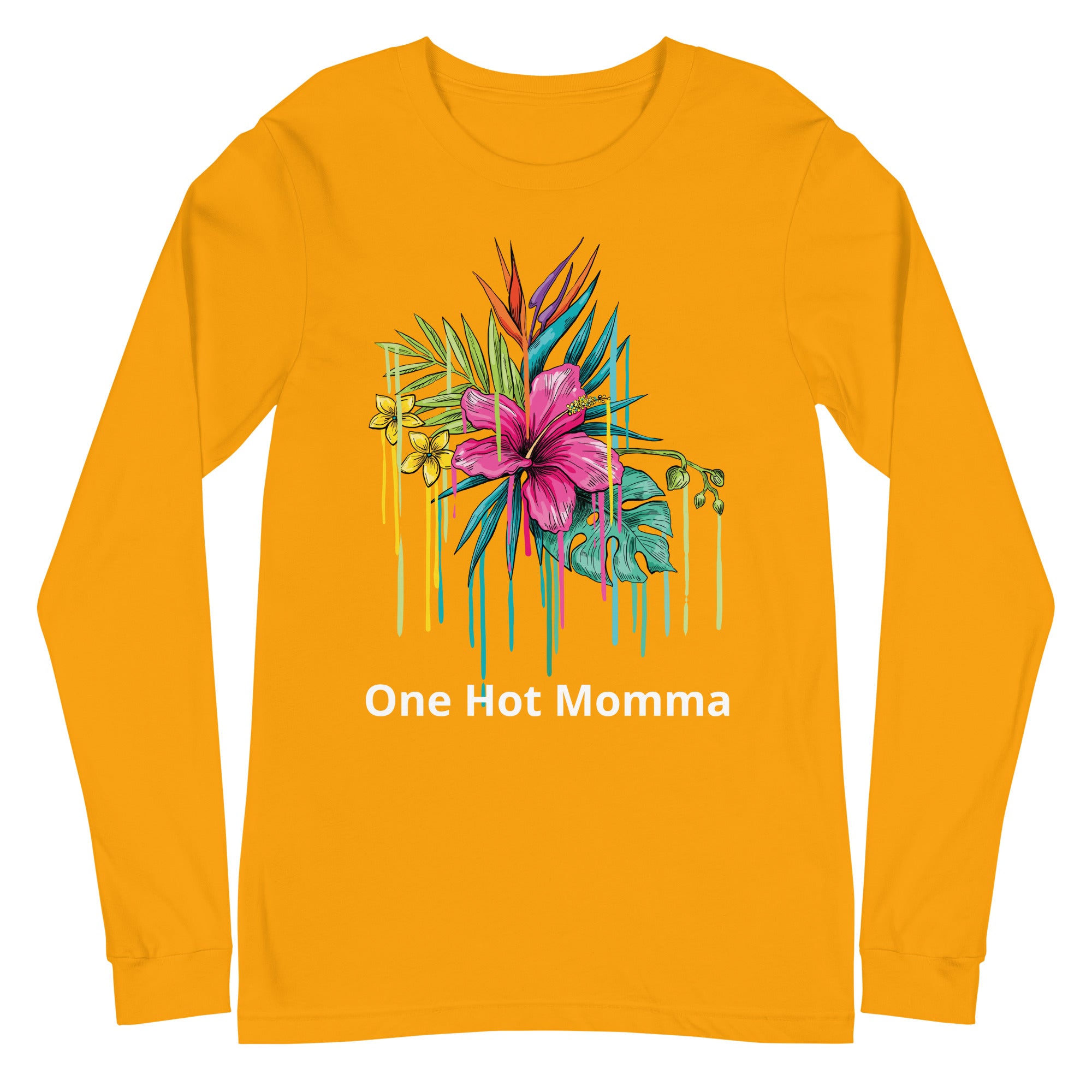 Hot Momma Unisex Long Sleeve Tee - BB's Tees and More