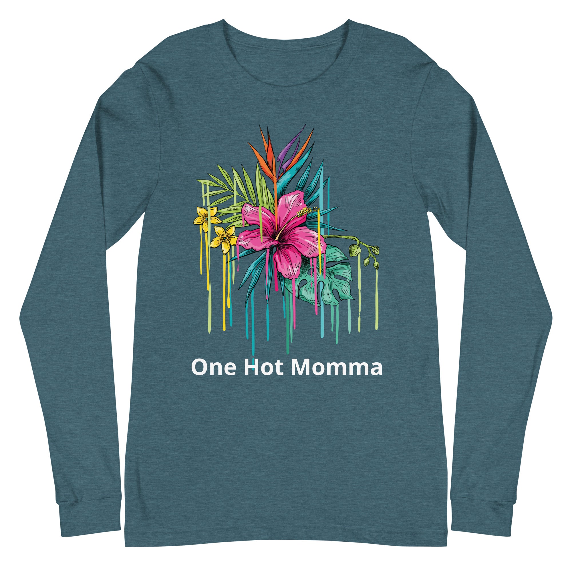 Hot Momma Unisex Long Sleeve Tee - BB's Tees and More