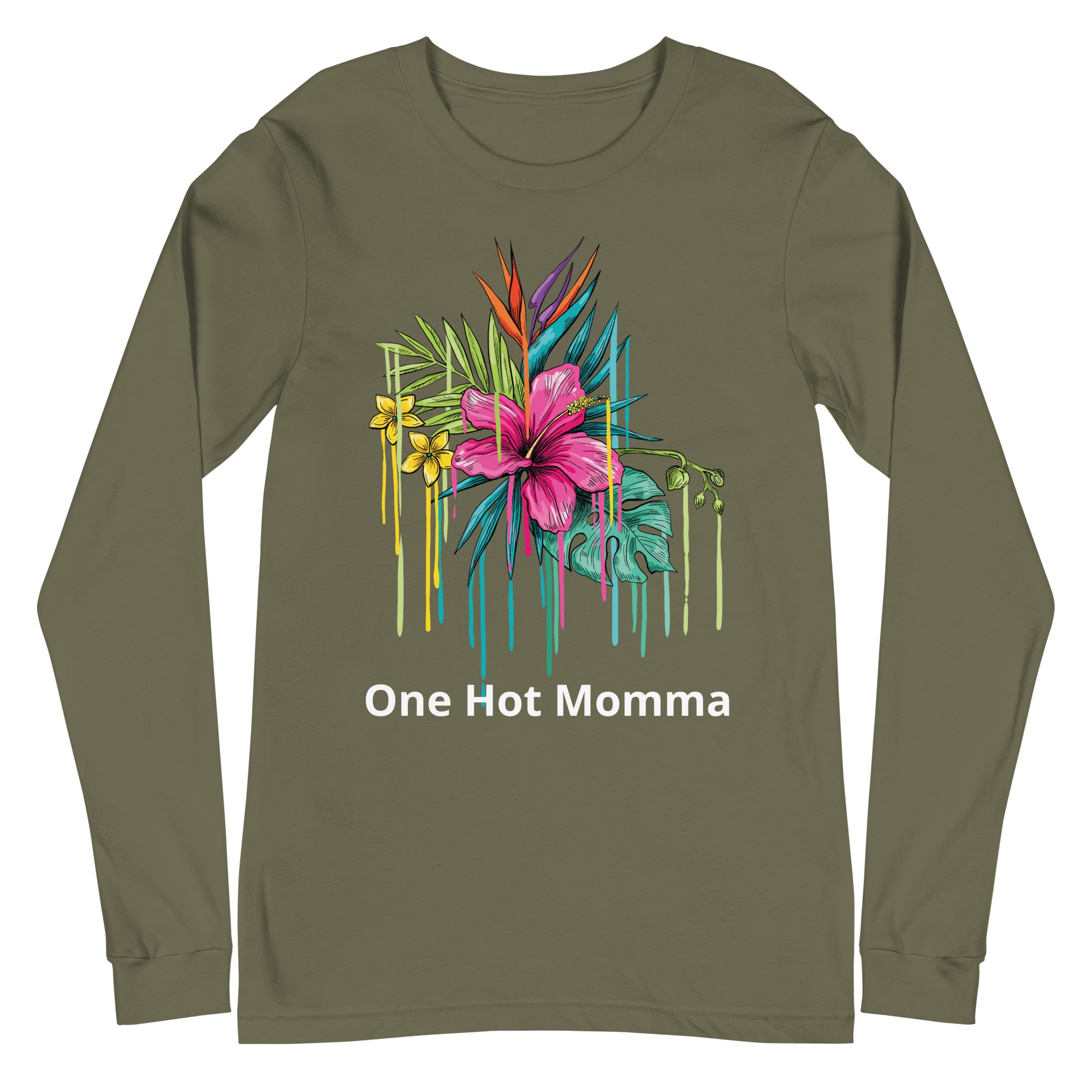 Hot Momma Unisex Long Sleeve Tee - BB's Tees and More