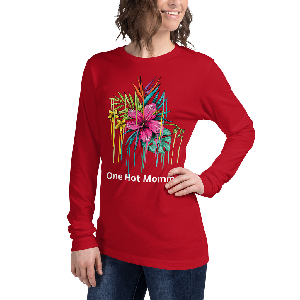 Hot Momma Unisex Long Sleeve Tee - BB's Tees and More