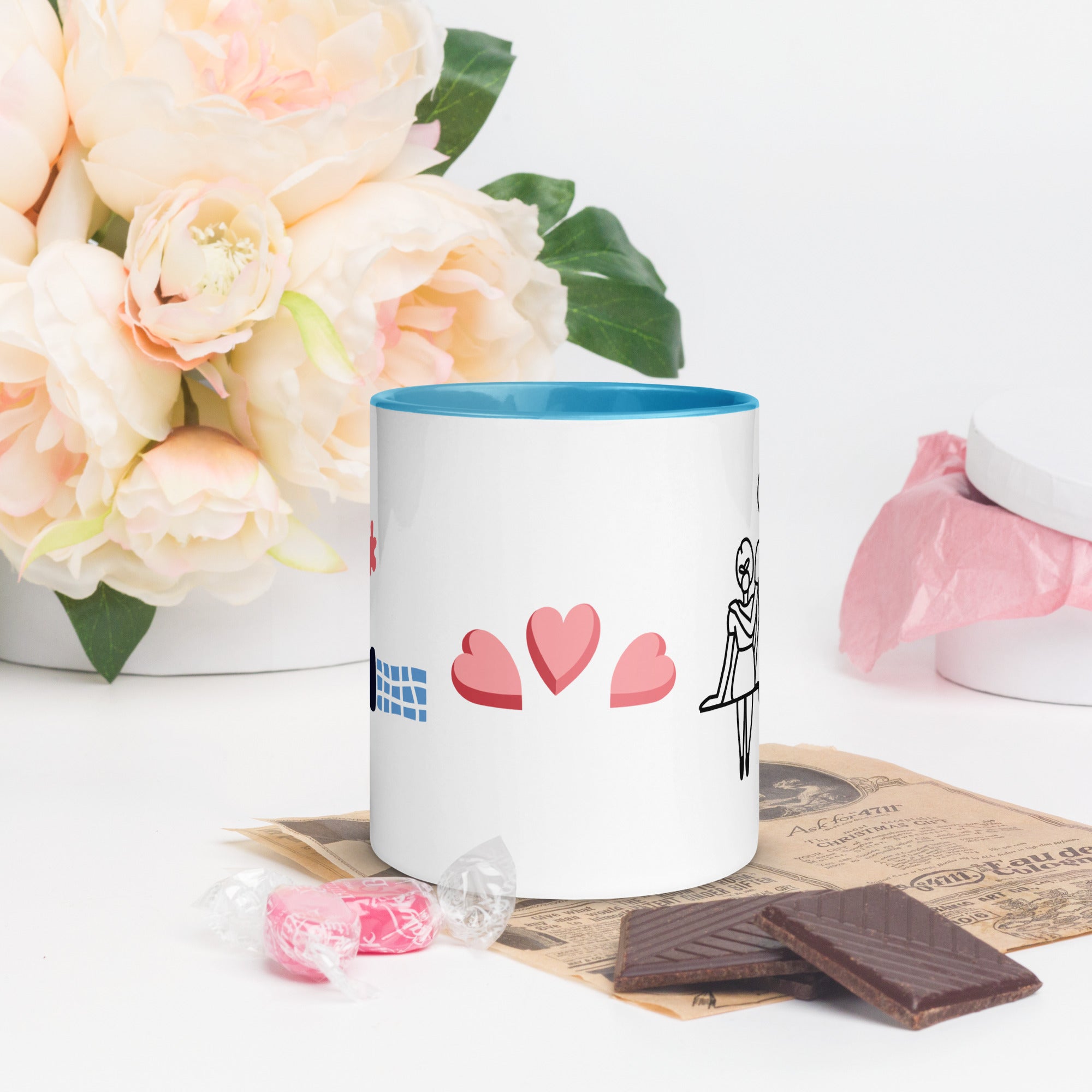 Mothers Day Mug with Color Inside - BB's Tees and More