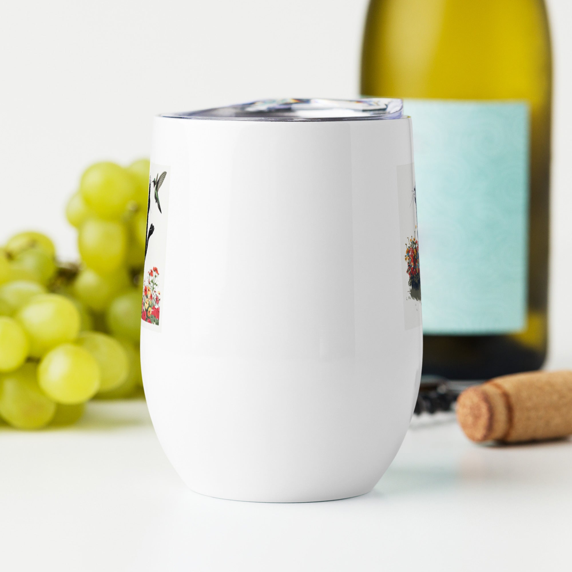 Cat Lovers Wine tumbler - BB's Tees and More