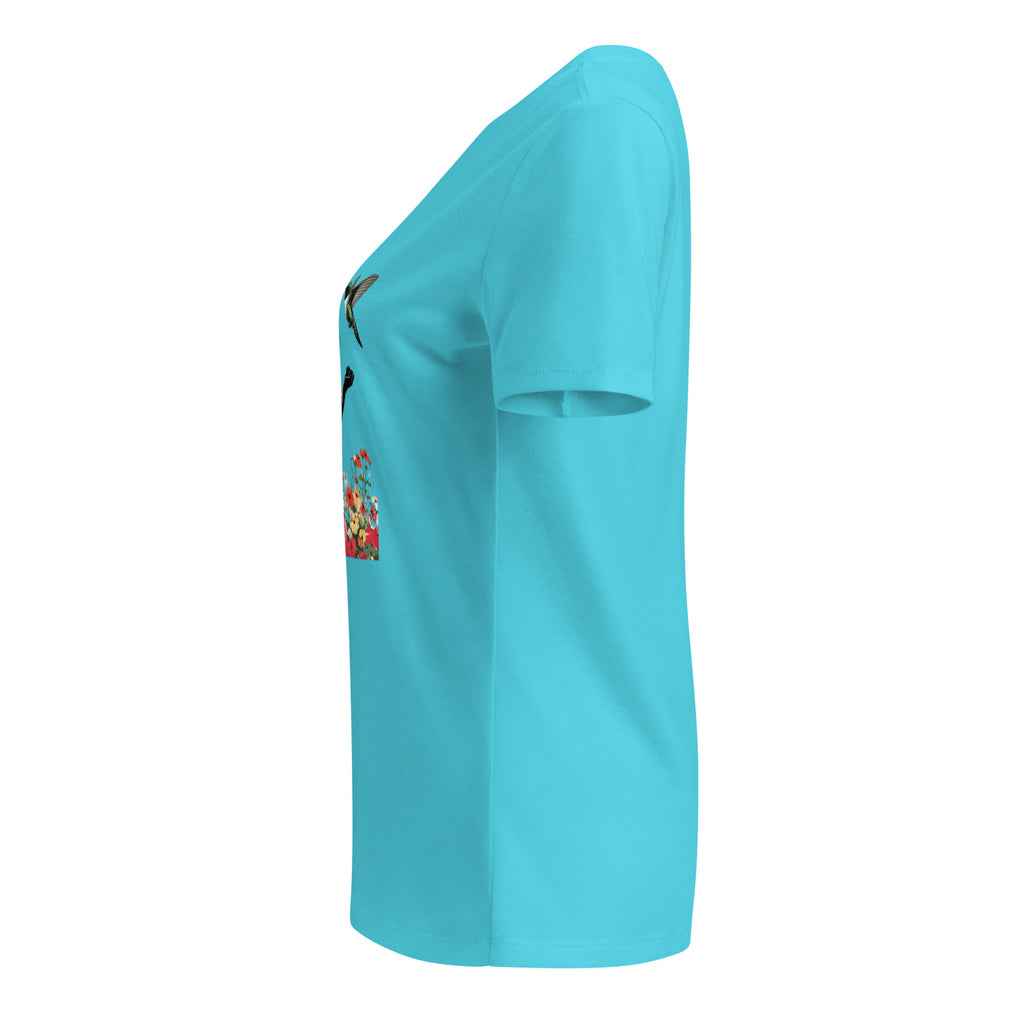 Cat and Friend Women’s relaxed v - neck t-shirt - BB's Tees and More